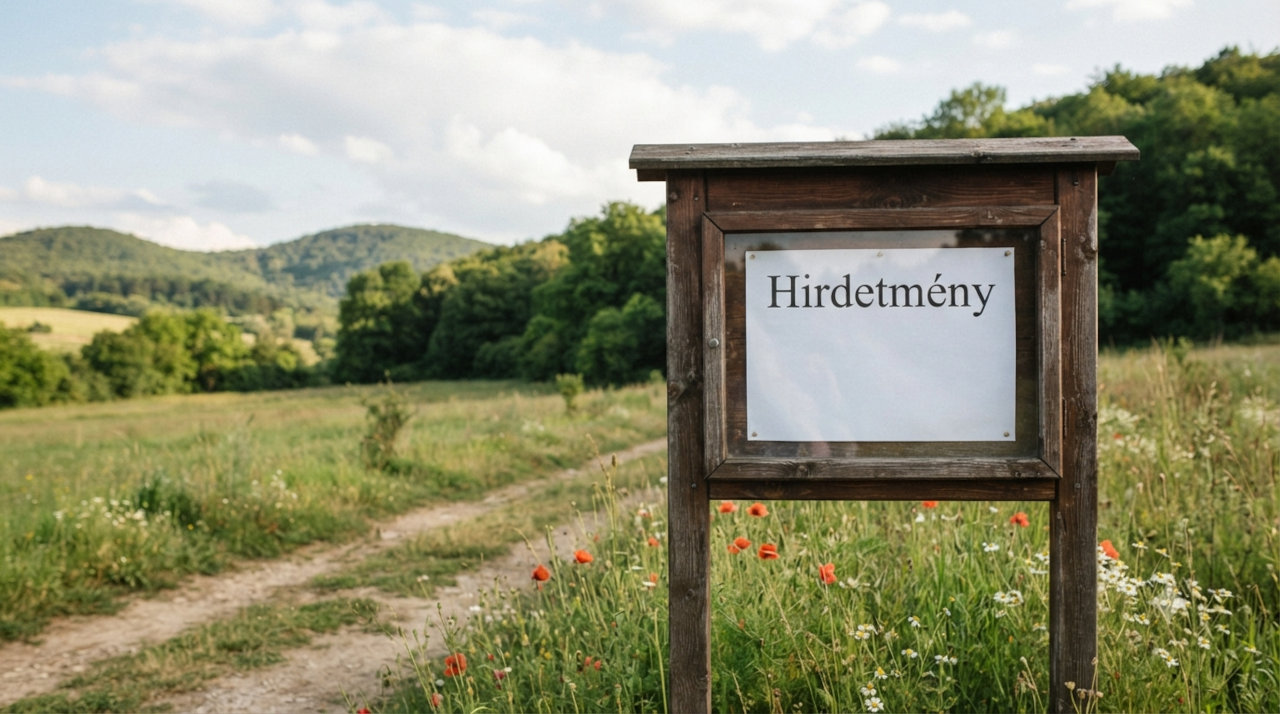 Hirdetmény